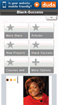 Mobile Screenshot of black-success.com